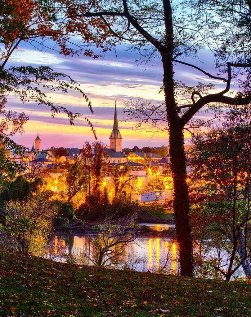 Twilight in Fredericksburg by Mary Lynne Wolfe (Chatham)